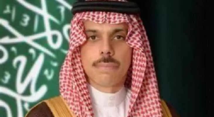 وزير الخارجية السعودي: نعمل لإيجاد طريقة للتعامل مع الحكومة السورية