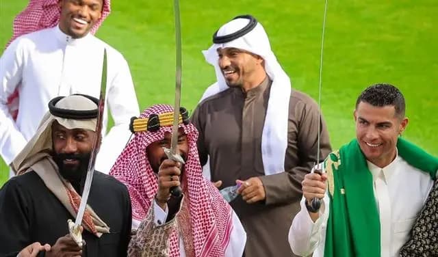 كيف احتفل "رونالدو" بيوم التأسيس السعودي؟