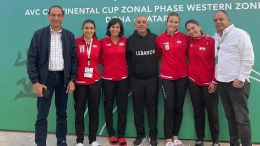 سيداتُ لبنانَ يحرزن بطولةَ غربِ آسيا لكرة الطائرة الشاطئية