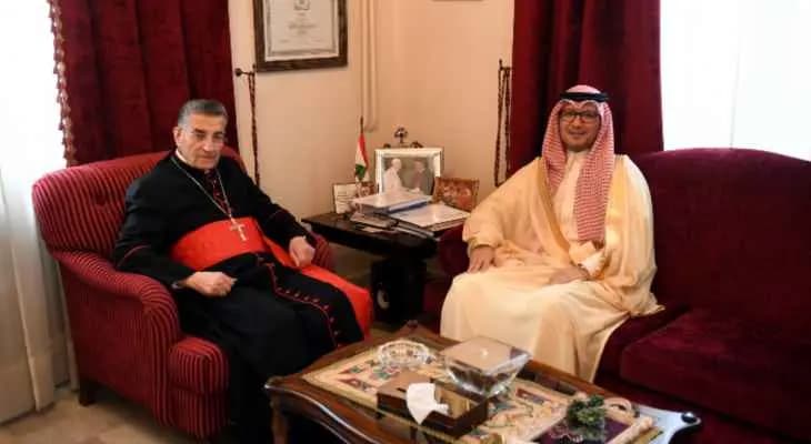 بخاري من بكركي:السّعوديةُ لم ولن تدخلَ في أحلافٍ على حساب لبنان