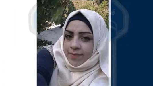 قوى الأمن الداخلي تعمّمُ صورةَ مفقودة..هل من يعرف عنها شيئًا؟