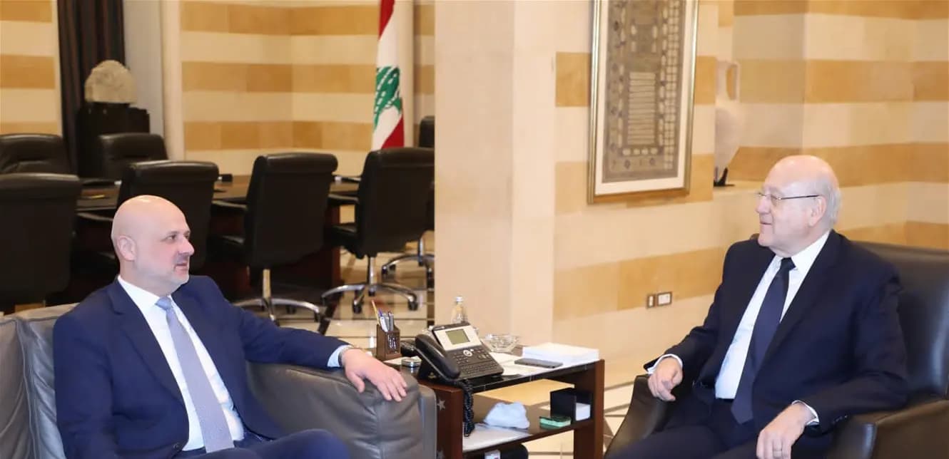 ميقاتي يلتقي مولوي والسفير البابوي