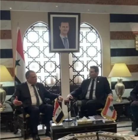 "التّعاون في المجال الزّراعي"... الحاج حسن يَلتقي نظيرَه السّوريّ
