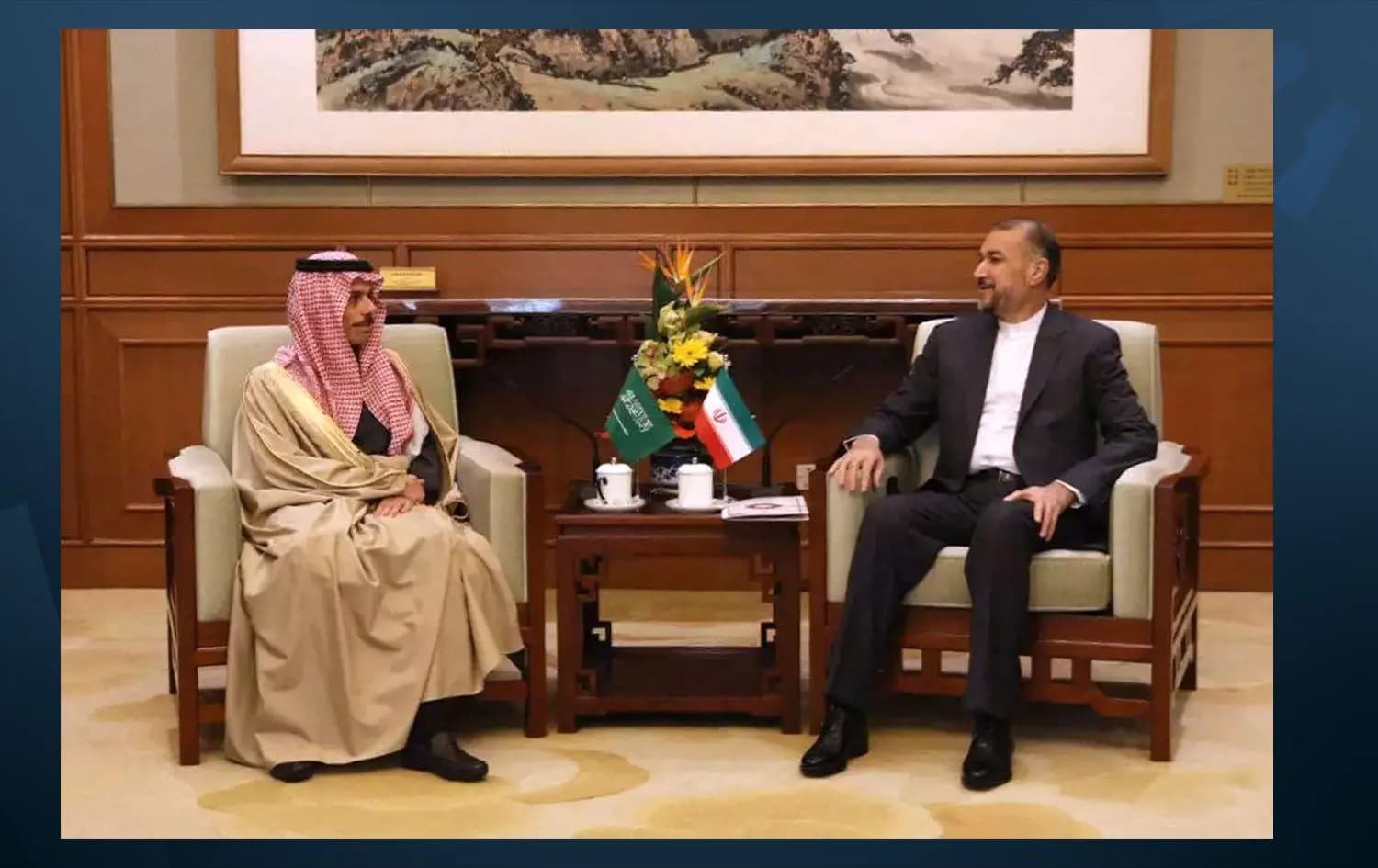 السعودية وإيران تؤكدان متابعة تنفيذ اتفاق بكين وتفعيله لتحقيق "الأمن والاستقرار" في الشرق الأوسط