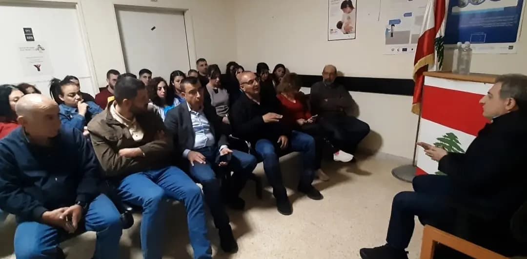 أبو فاعور خلال لقائهِ إدارة وموظفي مستشفى راشيا الحكومي: جنبلاط مستمرٌ بدعم المستشفى