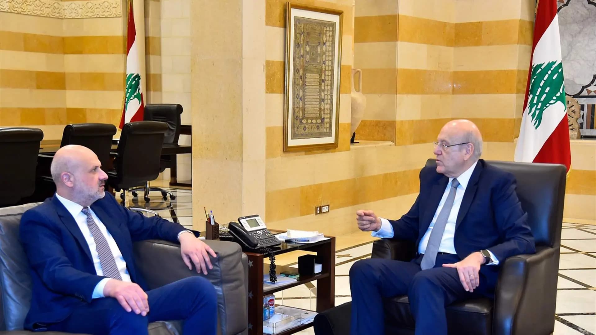 ميقاتي يبحثُ مع مولوي التّحضيرات لإجراء الانتخابات البلديّة