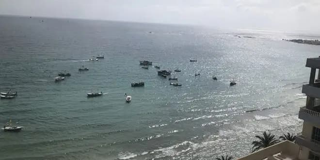 مسيرة بحرية في صور بمناسبة يوم القدس العالمي