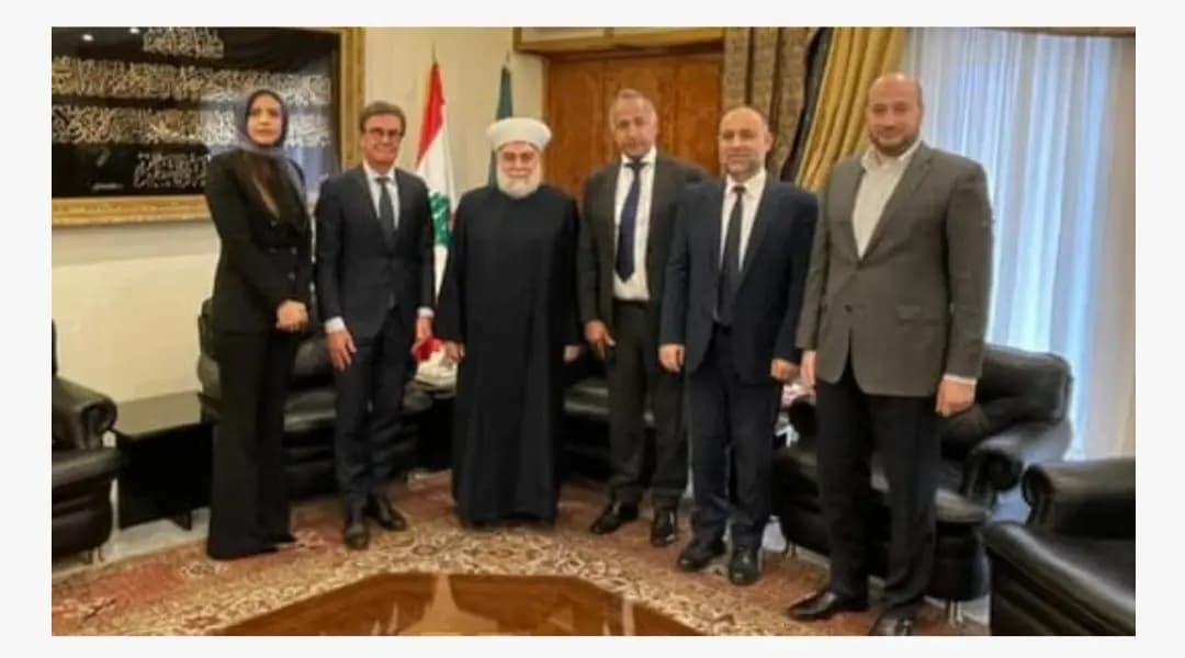 مفتي طرابلس يلتقي سفير بلجيكا!