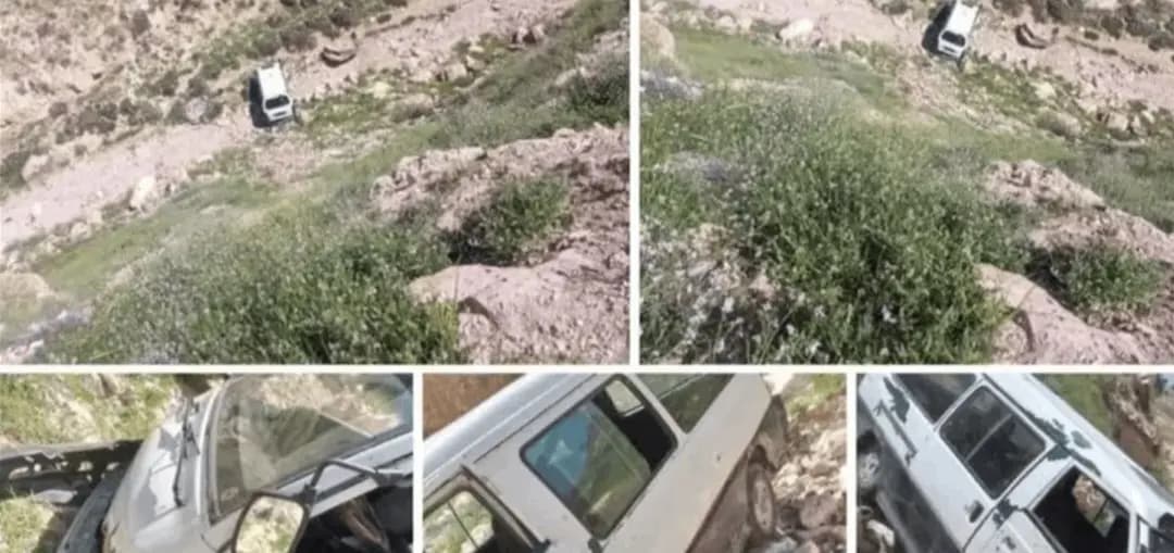 غضب من مخالفة السير. فرمى مركبته!