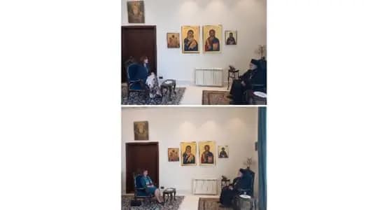 عودة يستقبل سفيرة كندا والمنسقة الخاصة للأمم المتحدة