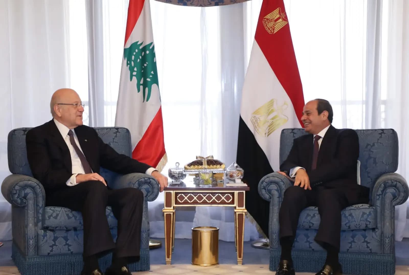 ما فحوى الاجتماع بين ميقاتي والسيسي؟