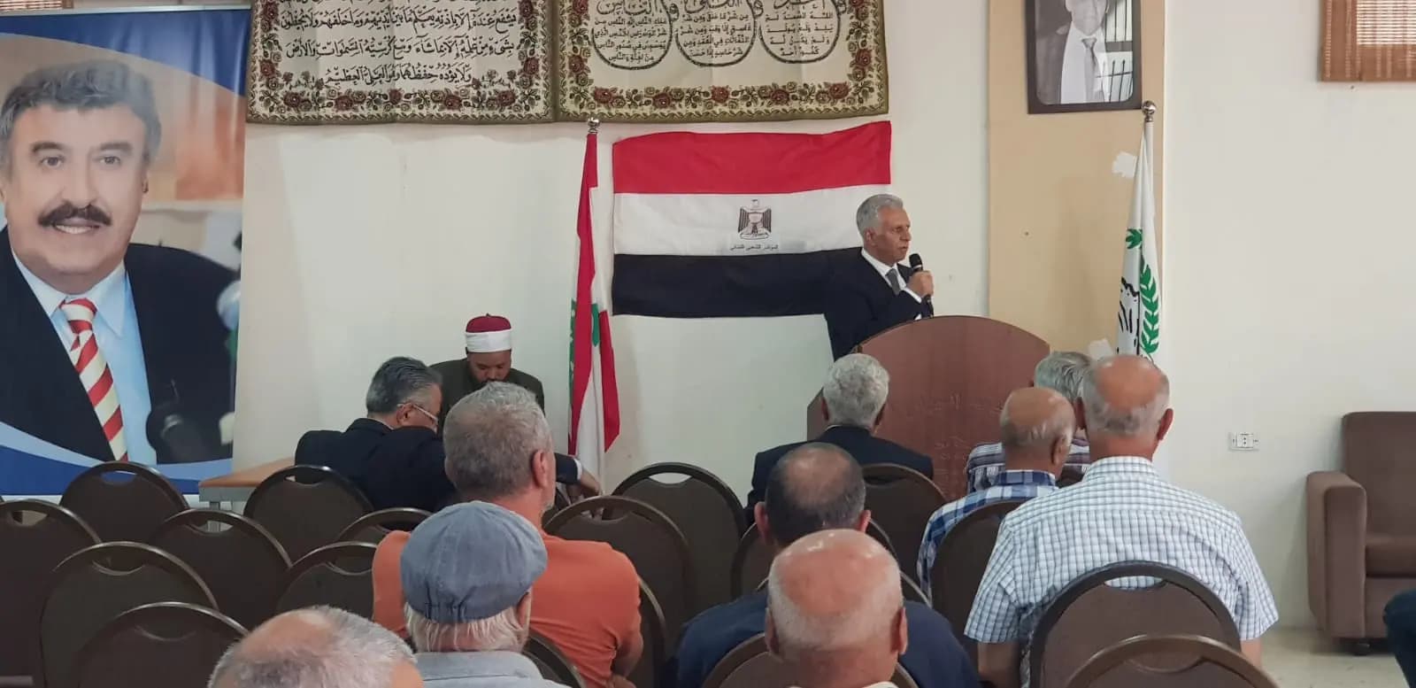 المؤتمر الشّعبي وهيئة أبناء العرقوب يتقبّلون التّعازي بالمجاهد كمال شاتيلا