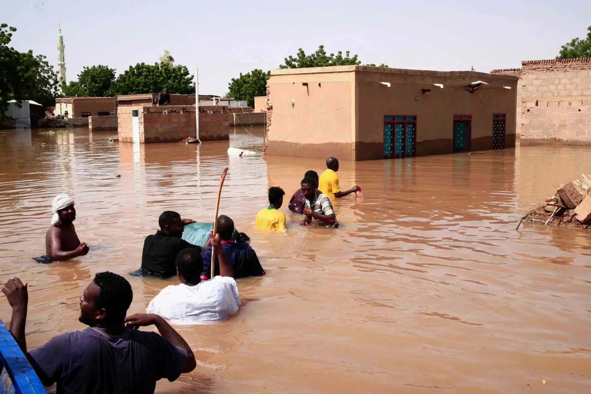 في السودان: الأمطار تعيق جهود الإغاثة