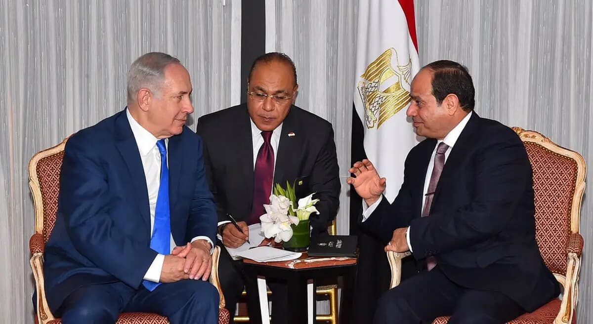 اتصال بين "السيسي" و"نتنياهو"!