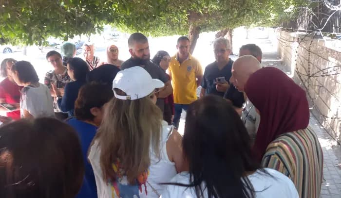 اعتصامٌ لموظفي القطاع العام في طرابلس