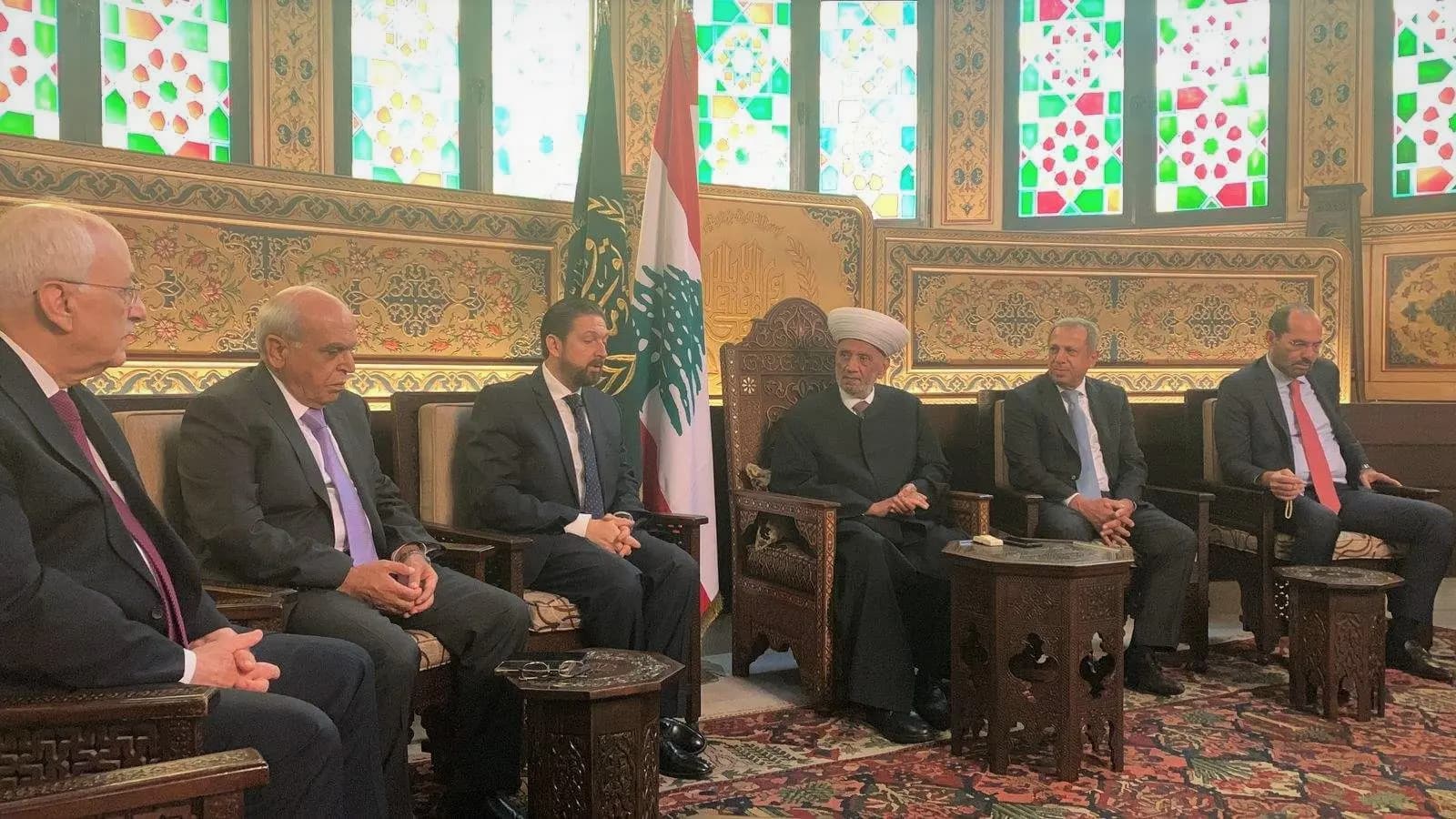 طرابلسي خلال زيارة تكتل "التوافق الوطني" المفتي دريان: توافقنا على أهمية الإسراع في انتخاب رئيس للجمهورية