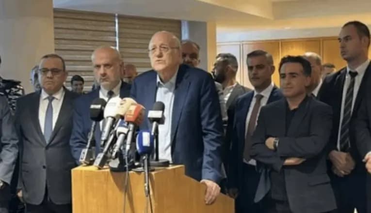 ميقاتي من المطار: نراقب الوضع عن كثب!