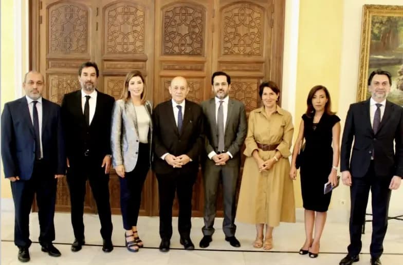 لودريان يلتقي بعض النواب التغييريين