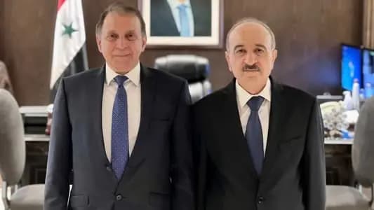 شرف الدين يلتقي وزير الإدارة المحلية السوري