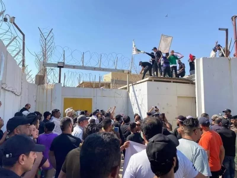 اقتحامُ السّفارةِ السويدية في العراق