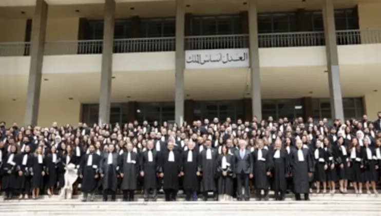 المحامون المتدرّجون يُقسمون اليمين القانونية أمام محكمة الاستئناف في بيروت