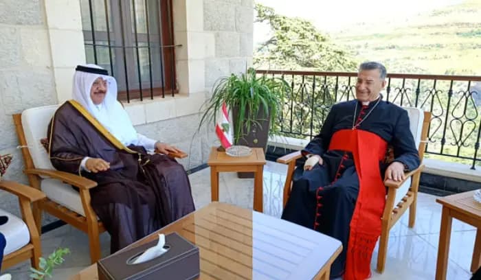 سفير قطر في زيارة وداعية للراعي