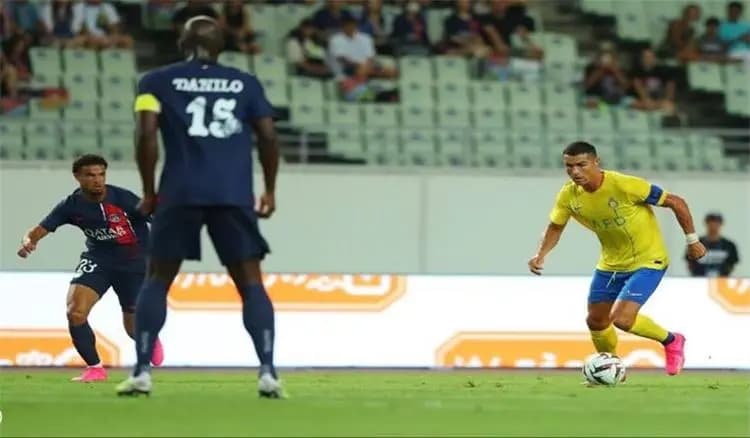 تعادل النصر السعودي وانتر ميلان الإيطالي