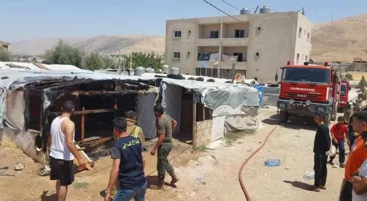 طعنٌ بالسّكاكين وإحراق خيم.. ماذا يجري في مجدل عنجر؟