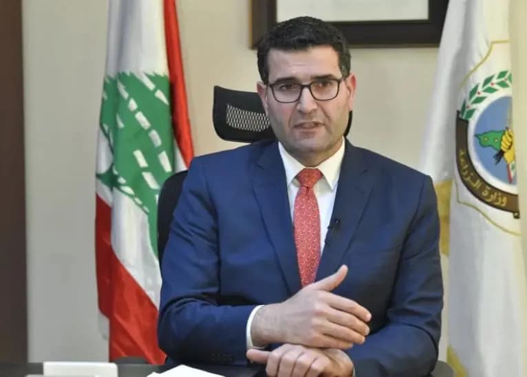 وزير الزراعة يلتقي ريزا.. وهذا ما جرى بحثه