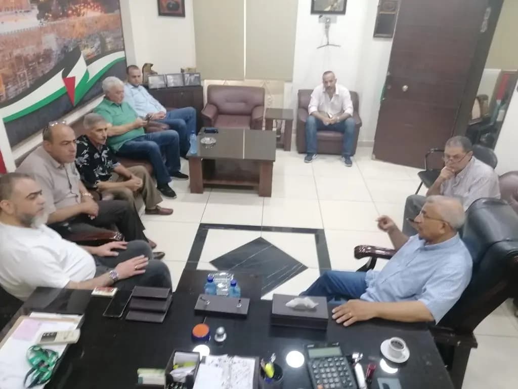أسامة سعد يتفقّد جرحى أحداث مخيم عين الحلوة