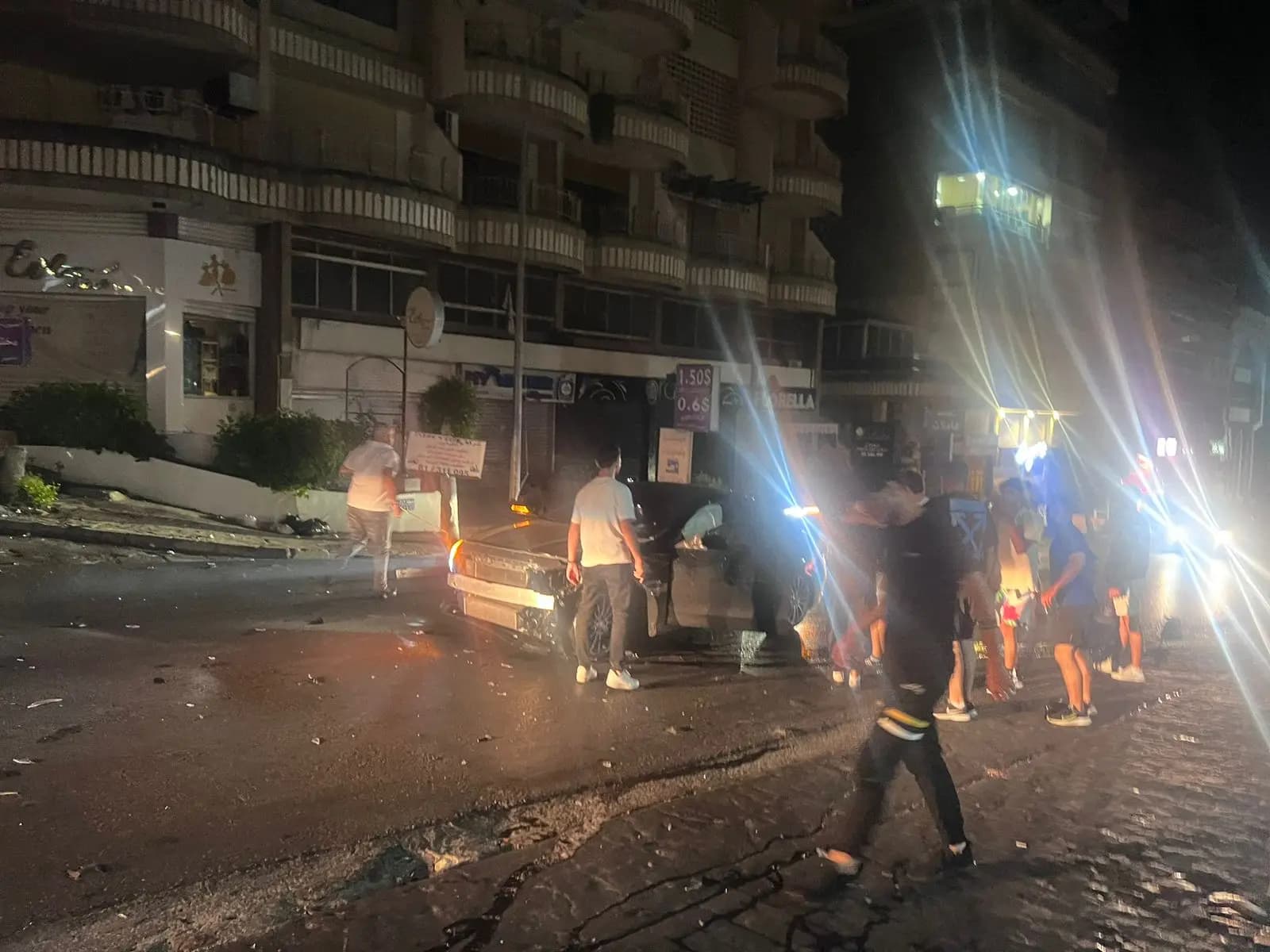 حادث سير في الهلالية شرق صيدا