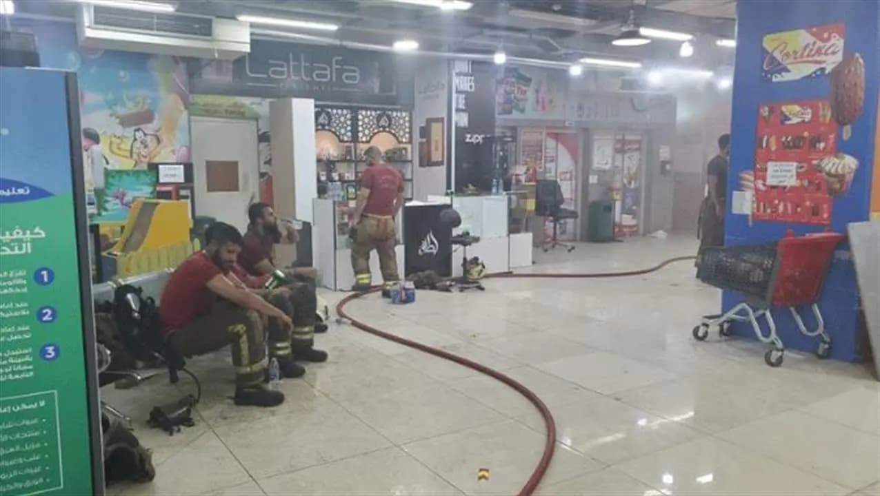حريقٌ جديدٌ على طريق المطار