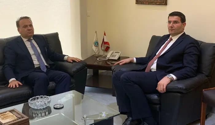 الحاج حسن يلتقي السفير العراقي.. وهذا ما جرى بحثه