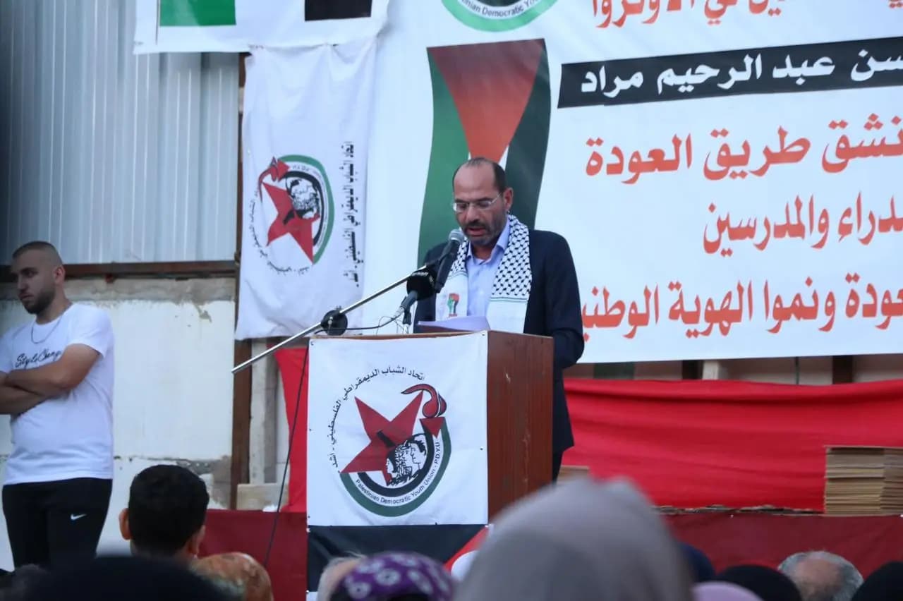 مراد من سعدنايل: كل انحراف عن بوصلة فلسطين خروج عن العروبة