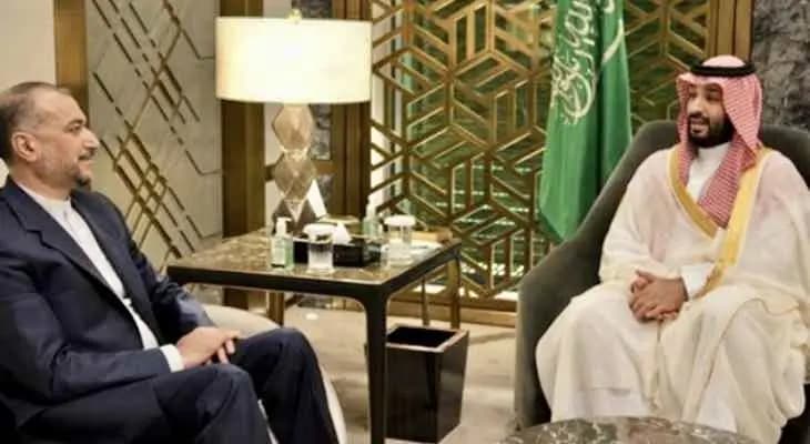 في سبيل التعاون والتطوير.. بن سلمان يلتقي عبداللهيان