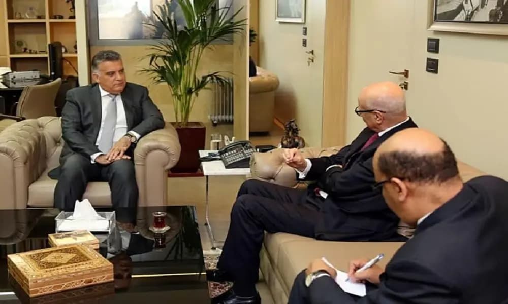 اللواء عباس ابراهيم يعزي سفير المغرب بضحايا الزلزال