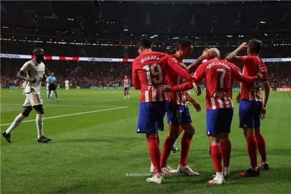 أتلتيكو مدريد يطرح الريال بالثلاثة