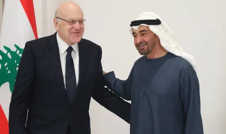 بن زايد يلتقي ميقاتي.. وهذا ما تمّ الاتفاق عليه