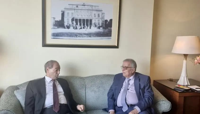 بو حبيب يلتقي وزير الخارجية السوري