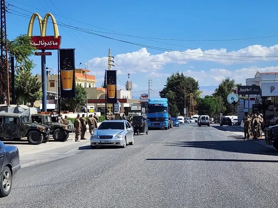 بالصّور.. إجراءات مشدّدة للجيش في شتورا وجديتا