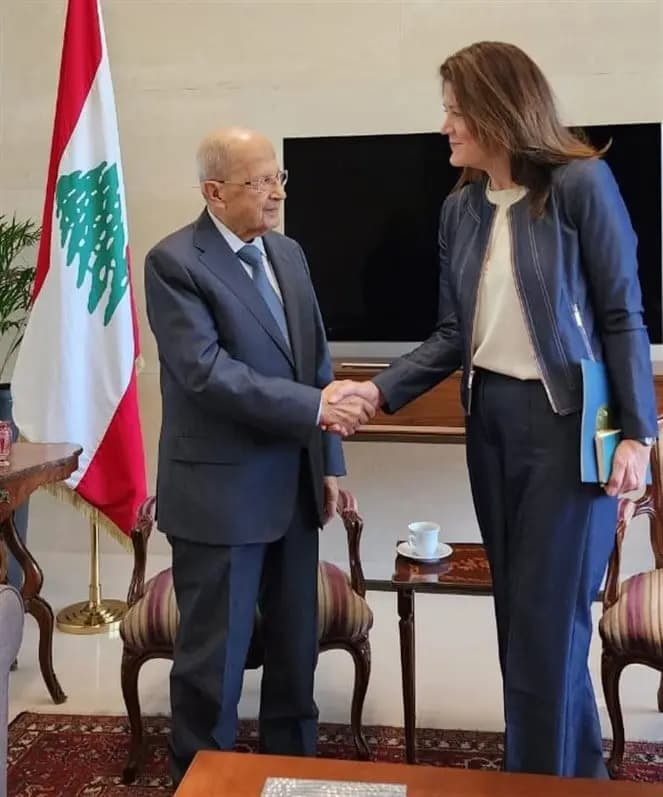 عون يستقبل شيا.. وهذا ما دار بينهما