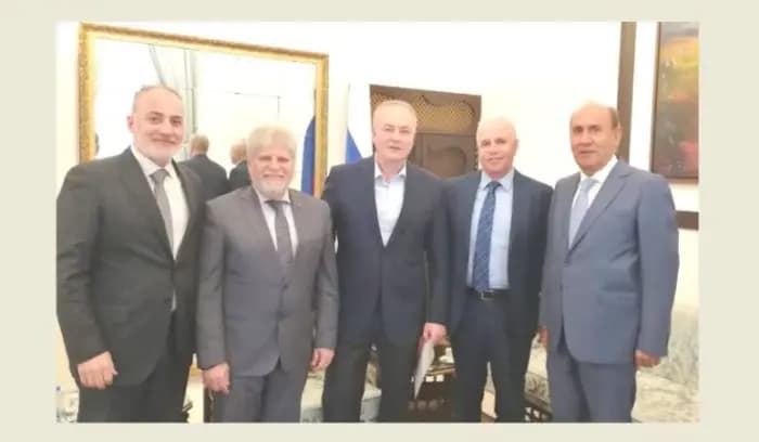 وفد من المجلس الارثوذكسي سلم روداكوف رسالة: نتمنى إنهاء الحرب
