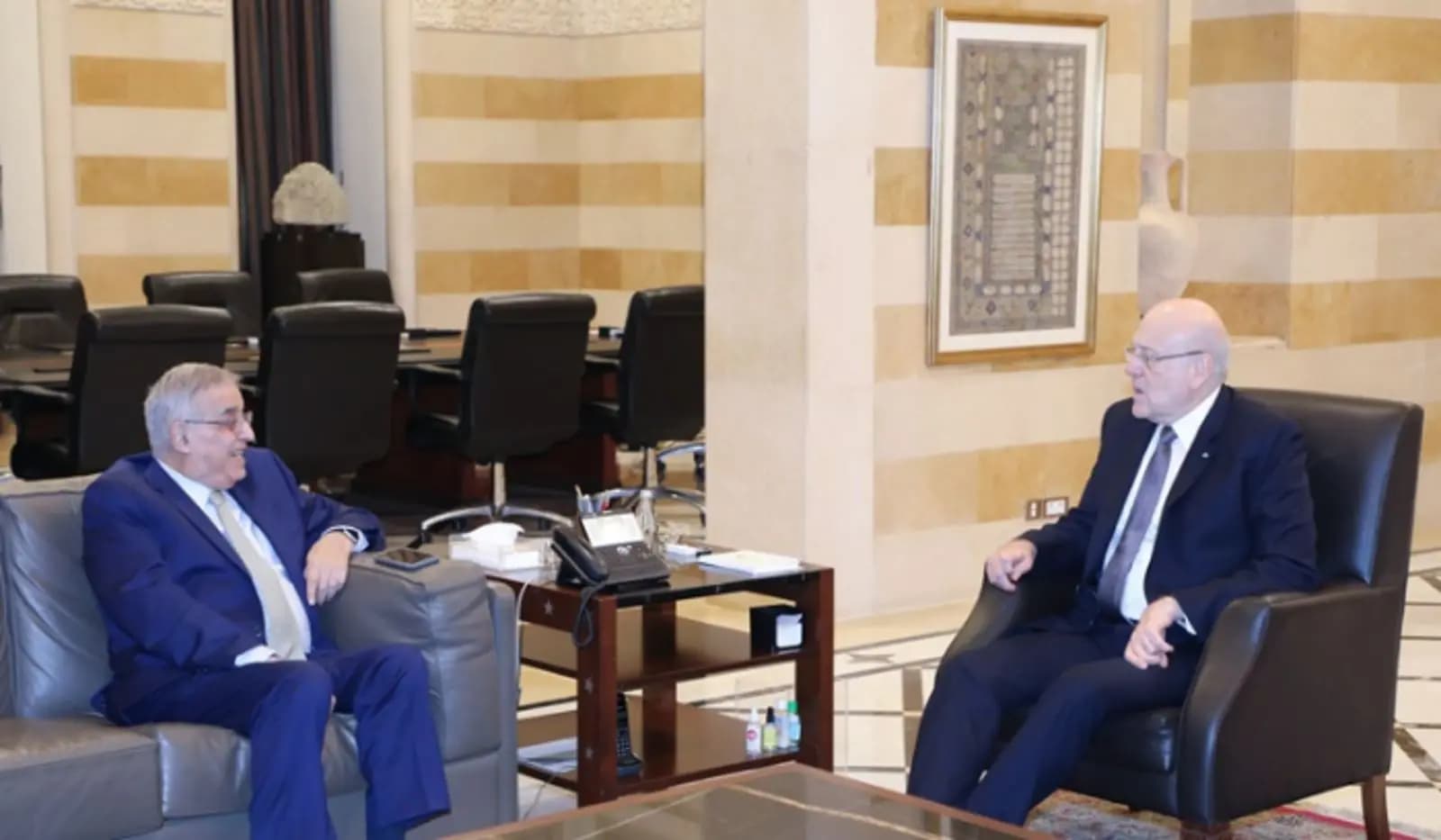 ميقاتي يلتقي بوحبيب.. وهذا ما جرى بحثه