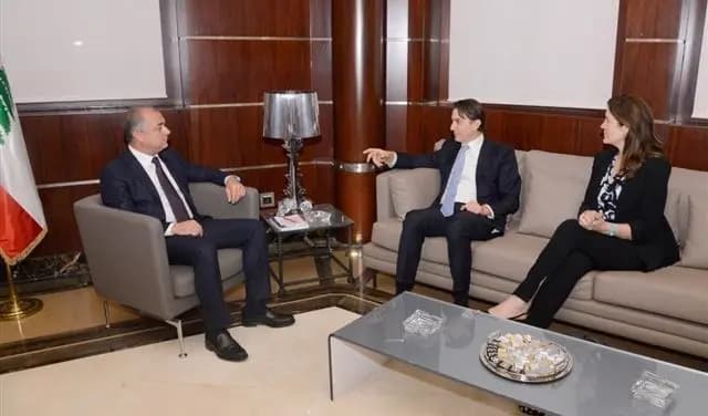 "لإبعاد الحـ.ـرب عن لبنان".. لقاء يجمع بوصعب وهوكشتاين