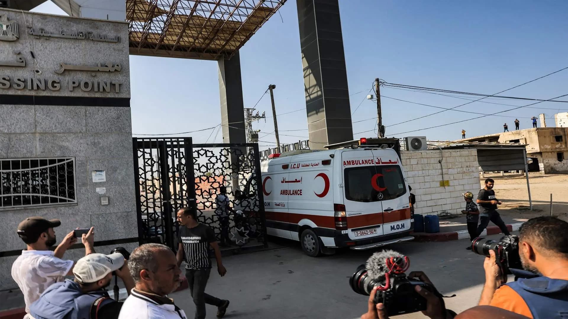 الصليب الأحمر: قافلة إنسانية تعرضت لإطلاق نار في غزة