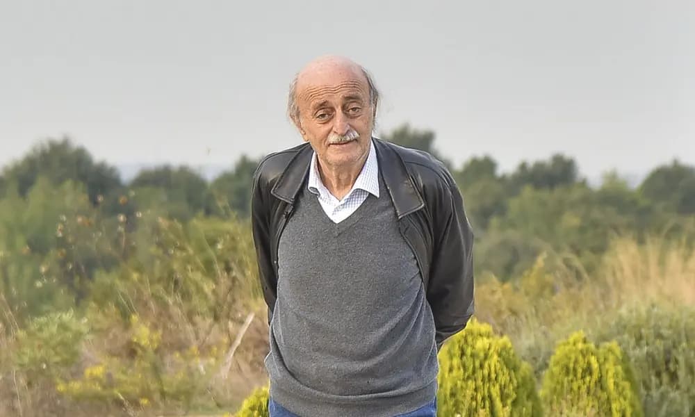 برقية شكر من العاهل الأردني لجنبلاط