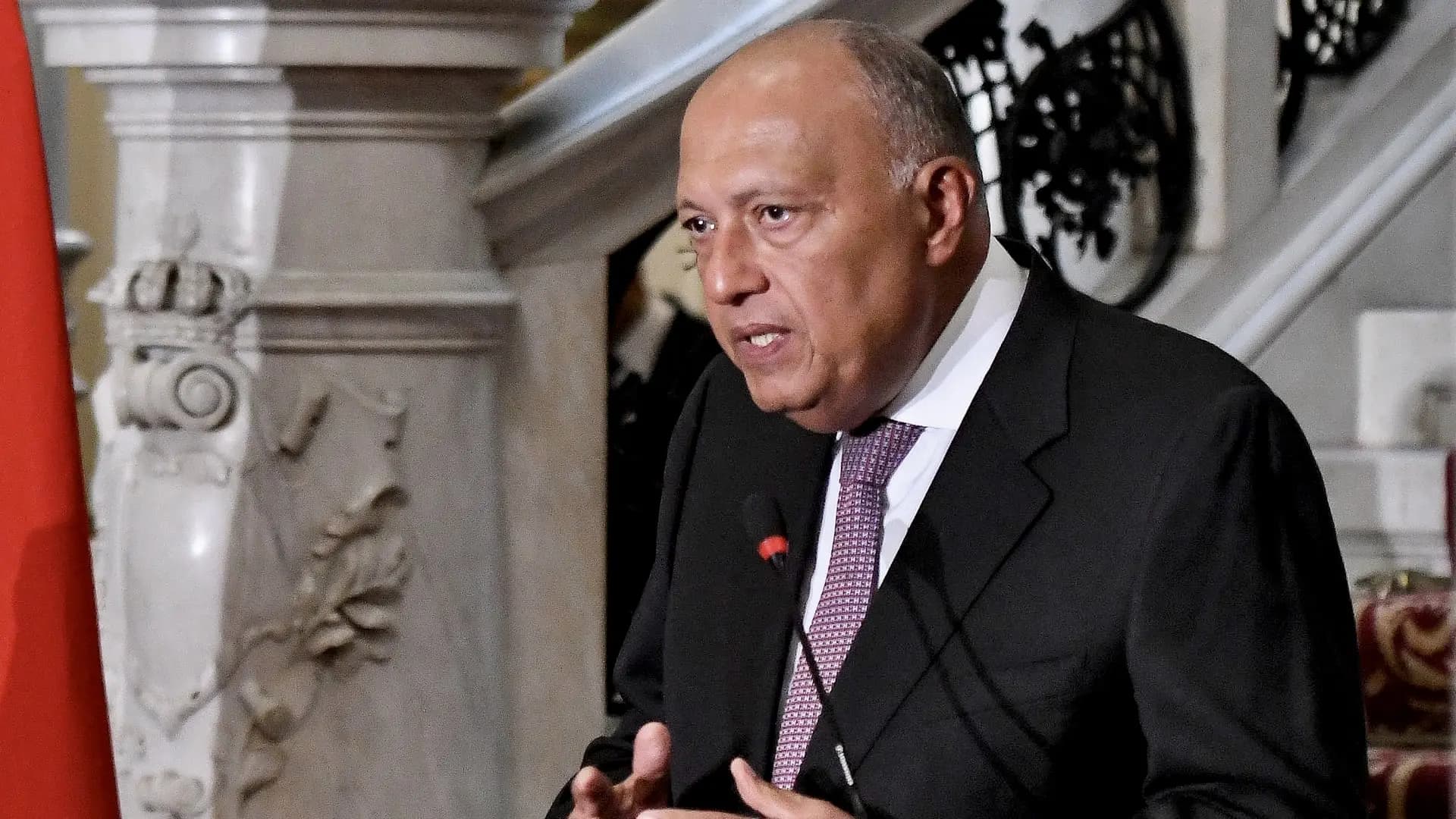 الخارجية المصرية: لا يمكن تهجير الفلسطينيين خارج وطنهم