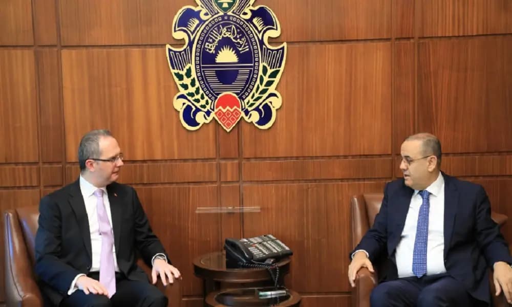 لقاء بين البيسري والسفير التركي
