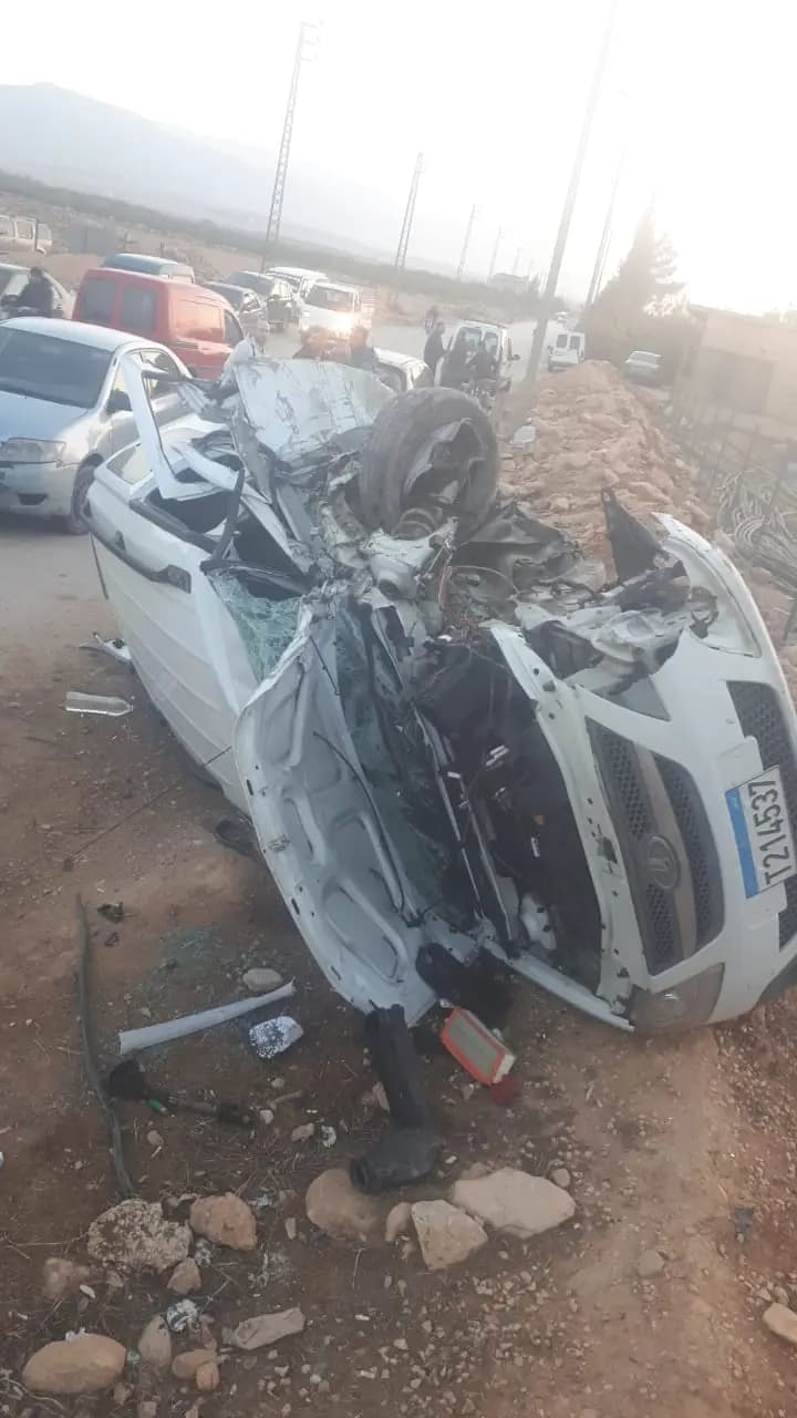 حادث سير مروع يودي بحياة رائد في البقاع