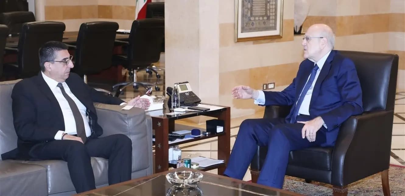 ميقاتي يبحث مع وزير الشؤون في قرض برنامج "أمان"